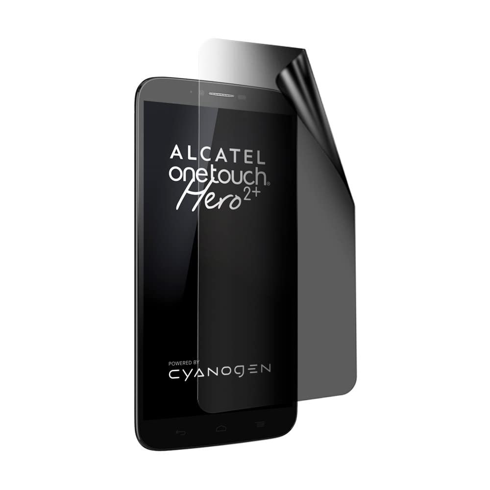 celicious Privacy Lite 2-Way Anti-Glare Anti-Spy Filter Screen Protector Film Compatible with Alcatel OneTouch Hero 2+