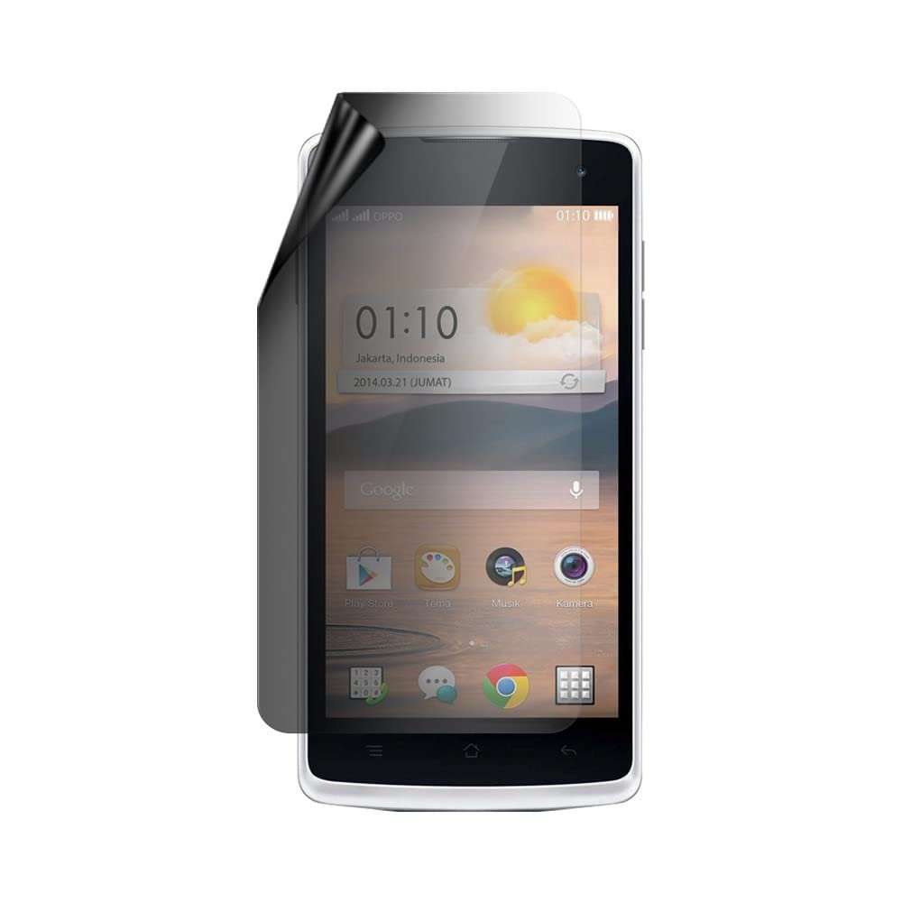 celicious Privacy Lite 2-Way Anti-Glare Anti-Spy Filter Screen Protector Film Compatible with Oppo Yoyo