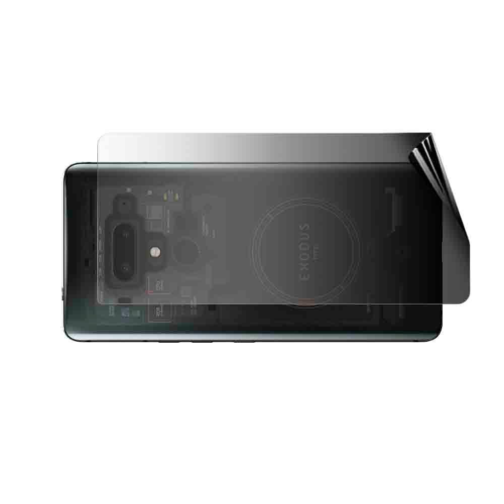 celicious Privacy 2-Way Landscape Anti-Spy Filter Screen Protector Film Compatible with HTC Exodus 1