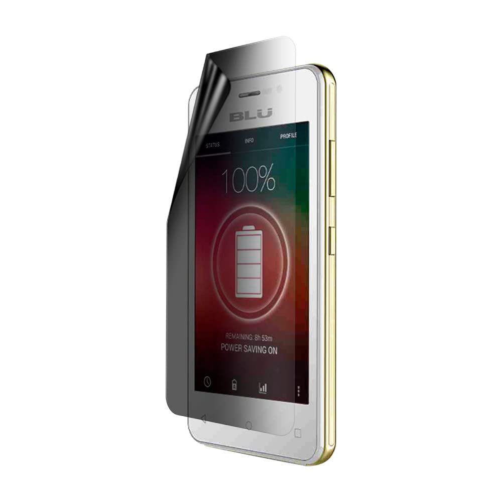 celicious Privacy Lite 2-Way Anti-Glare Anti-Spy Filter Screen Protector Film Compatible with BLU Neo Energy Mini