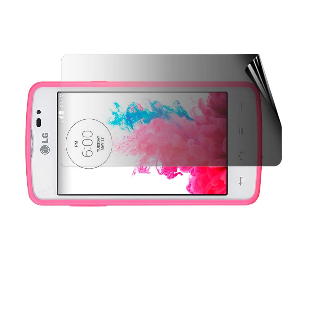 celicious Privacy 2-Way Landscape Anti-Spy Filter Screen Protector Film Compatible with LG L50