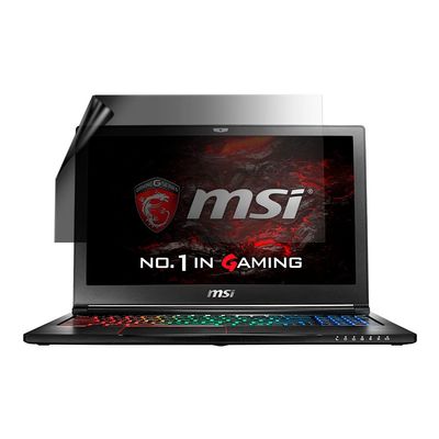 celicious Privacy Lite 2-Way Anti-Glare Anti-Spy Filter Screen Protector Film Compatible with MSI GS63 7RE Stealth Pro