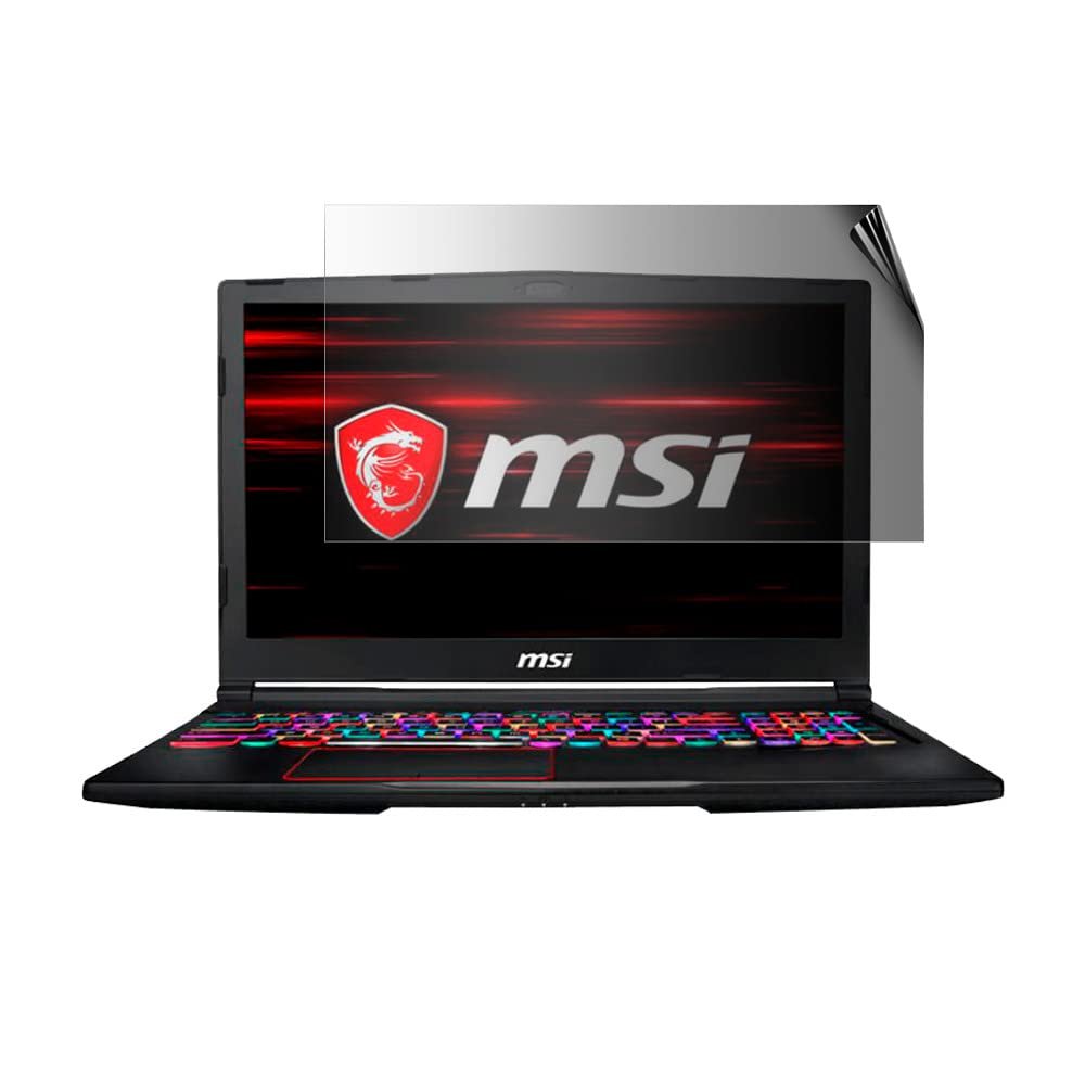celicious Privacy 2-Way Anti-Spy Filter Screen Protector Film Compatible with MSI GE63 Raider RGB 8RF