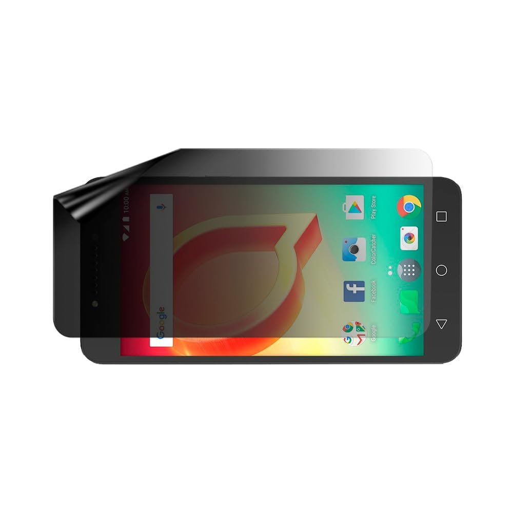 celicious Privacy Lite (Landscape) 2-Way Anti-Glare Anti-Spy Filter Screen Protector Film Compatible with Alcatel A50