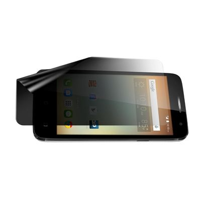 celicious Privacy Lite (Landscape) 2-Way Anti-Glare Anti-Spy Filter Screen Protector Film Compatible with Alcatel Onetouch Conquest