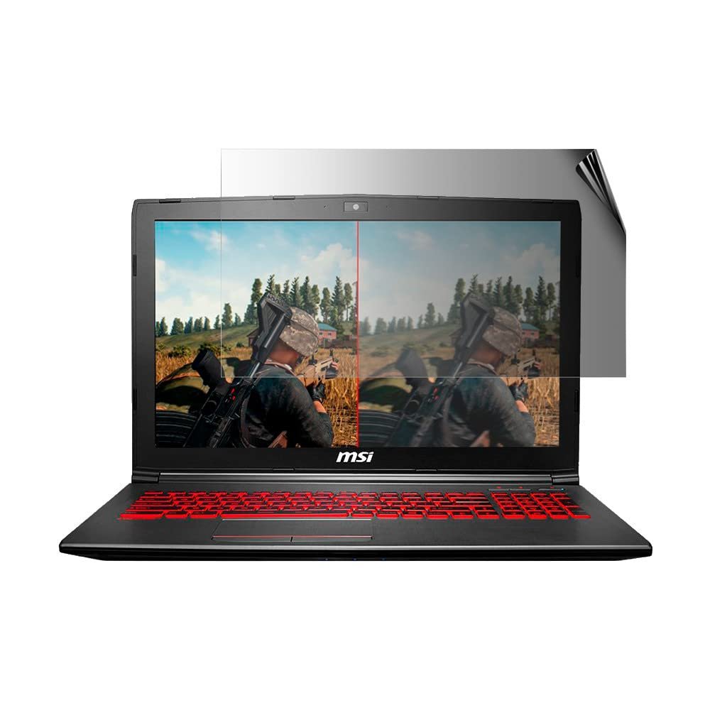 celicious Privacy 2-Way Anti-Spy Filter Screen Protector Film Compatible with MSI GV62 8RD