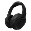 LASOUK Bluetooth 5.3 Headphones Over Ear, Hi-Res Sound Foldable Wireless and Wired with Microphone Micro SD/TF/FM, Deep Bass, Low Latency, Memory Foam Ear Cups, for Travel/Work,Black view 1