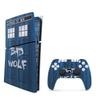 MightySkins Skin Compatible with PlayStation 5 Slim Digital Edition Bundle - Time Lord Box | Protective, Durable, and Unique Vinyl Decal wrap Cover | Easy to Apply | Made in The USA view 1