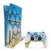 MightySkins Skin Compatible with PlayStation 5 Slim Disk Edition Bundle - Sunrise Bubbles | Protective, Durable, and Unique Vinyl Decal wrap Cover | Easy to Apply | Made in The USA view 1