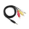 Guy-Tech AV Audio Video Cable Cord for Sony Handycam CCD-TRV Series Hi8/8XR/72x Camcorder ccd-trv16 CCD-TRV48 CCD-TRV48e CCD-SC55 CCD-SC55e ccd-trv58 CCD-TRV68 CCD-TRV78 CCD-TRV78e CCD-TRV88 view 2