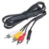 Guy-Tech AV Audio Video Cable Cord for Sony Handycam CCD-TRV Series Hi8/8XR/72x Camcorder ccd-trv16 CCD-TRV48 CCD-TRV48e CCD-SC55 CCD-SC55e ccd-trv58 CCD-TRV68 CCD-TRV78 CCD-TRV78e CCD-TRV88 view 3