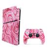 MightySkins Glossy Glitter Skin Compatible with Playstation 5 Slim Disk Edition Bundle - Super Squad | Protective, Durable High-Gloss Glitter Finish | Easy to Apply | Made in The USA view 1