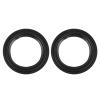 Glue for Repair 145mm refoaming 2pc Edges Computer Speakers Speaker Surround Repair Subwoofer Foam Woofer Repair Part Replacement Black (4 Inch) view 4