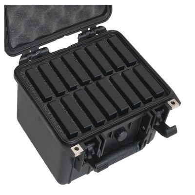 Case Club Fits 16 Seagate STGX Model Hard Drives in Hard-Shell Protective Case - Pressure Valve, Folding Handle, Waterproof, Crushproof