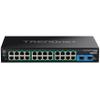 TRENDnet 26-Port Hardened Industrial Gigabit PoE+ Rackmount Switch, TI-RP262, 24 x Gigabit PoE+ Ports, 2 x Gigabit SFP Ports, Lifetime Protection, Black view 4