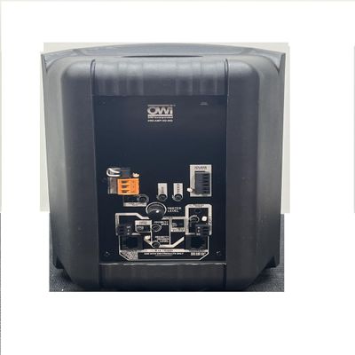 OWI AMP-HD-602-1B 20-Watt Amplified Surface Mount Speaker; 6-Inch Woofer; Comes with 15Volt DC Level V Power Supply; CAT5 Input and Output for Connection with OWI AMP and Devices; Black