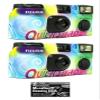 FUJIFILM QuickSnap Flash 400 One-Time-Use Disposable Camera (27 Exposures) - 2 Pack with Cloth view 1
