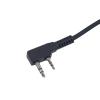 WODASEN Universal 2-Pin K1 to 3.5mm Audio Adapter with Push to Talk PTT Mic Connector Cable Compatible with Baofeng Kenwood Retevis Radio & 3.5 Jack Noise Cancelling Headset Earmuff with in-Line Mics view 3