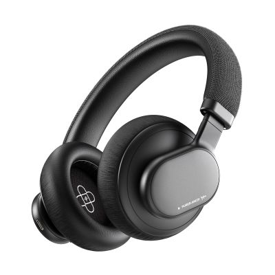 FINGERTIME Active Noise Cancelling Headphones, Wireless Over Ear Bluetooth Headphones with Microphone, 40H Playtime, Comfortable Fit,Bluetooth 5.3,Black