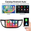 4+64GB for Honda CRV CR-V Radio 2012 2013 2014 2015 2016 Built-in Apple Carplay Andriod Auto 10.1" Touch Screen Car Stereo Support GPS Navigation SWC DSP with Free Reverse Camera view 2