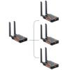 BovBox 1TX*3RX Wireless HDMI Transmitter and Receiver 4K: 2.4/5.0GHz HDMI Wireless Extender for Streaming Video/Audio from DSLR/Camera/Projector/DVR/Laptop/PS5, 490FT (150M) Range 0.1S Low Latency view 1