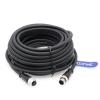 Eonvic M12 A-Code 12 Pin Male to Female High Flexible Cable for Cognex Camera Actuators Sensors Industrial Ethernet Fieldbus (20M) view 3