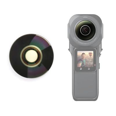 EUGOOCX Replacement Lens for Insta360 ONE RS 1-Inch Leica Action Camera Lens Repair Part Sports Camera Accessories