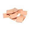 10Pcs 0.8mm Or 1.0mm Thick Copper Metal Sheet, Laptop Copper Strip, Copper Strip, Gasket Heat Sink for GPU CPU Graphics Chip Memory Cooling (Size : 1.0mm) view 4