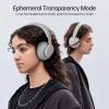 FINGERTIME Active Noise Cancelling Headphones, Wireless Over Ear Bluetooth Headphones with Microphone, 40H Playtime, Comfortable Fit,Bluetooth 5.3,Grey view 4