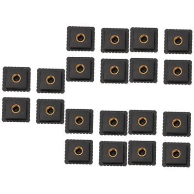 OSALADI 20pcs Quick Release Hot Shoe Mount Bracket for Camera Flash and Led Light Thread Adapter Construction Easy Installation Compatibility