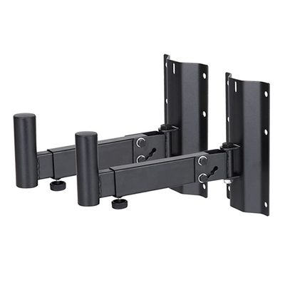 GLigeT Audio Rack Speaker Wall Bracket Free Contraction Expansion Speaker Mounting Bracket Large Surround Speaker Rack Maximum Load-Bearing 35kg (Pair) Media Cabinet