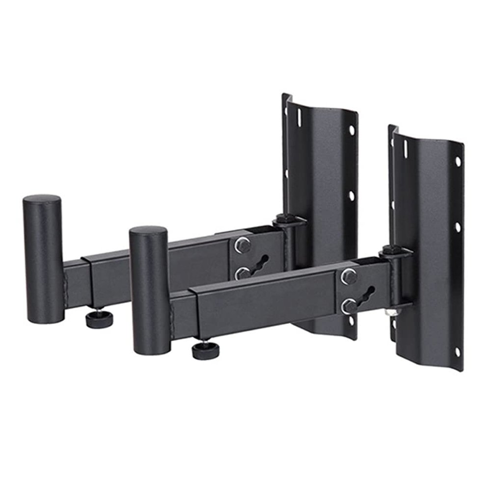 GLigeT Audio Rack Speaker Wall Bracket Free Contraction Expansion Speaker Mounting Bracket Large Surround Speaker Rack Maximum Load-Bearing 35kg (Pair) Media Cabinet