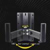 GLigeT Audio Rack Speaker Wall Bracket Free Contraction Expansion Speaker Mounting Bracket Large Surround Speaker Rack Maximum Load-Bearing 35kg (Pair) Media Cabinet view 4
