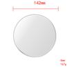 Aokicase For Apple HomePod 2 Holder, Apple HomePod 2 Desktop Stand Holder Accessories, Metal Mats, Desk Mat, Smart Home Speaker Accessory Rack (Silver, JSDZ) 2 Pieces view 3