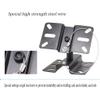 GLigeT Audio Rack Speaker Wall Bracket Ceiling Surround Speaker Gear Type Shelf, Used for Living Room Office Meeting Room Speaker Wall Shelf Media Cabinet view 4