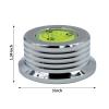 3 in 1 Silver Record Weight Stabilizer, Turntable Disc Stabilizer Clamp with Bubble Level for LP Vinyl Player view 3