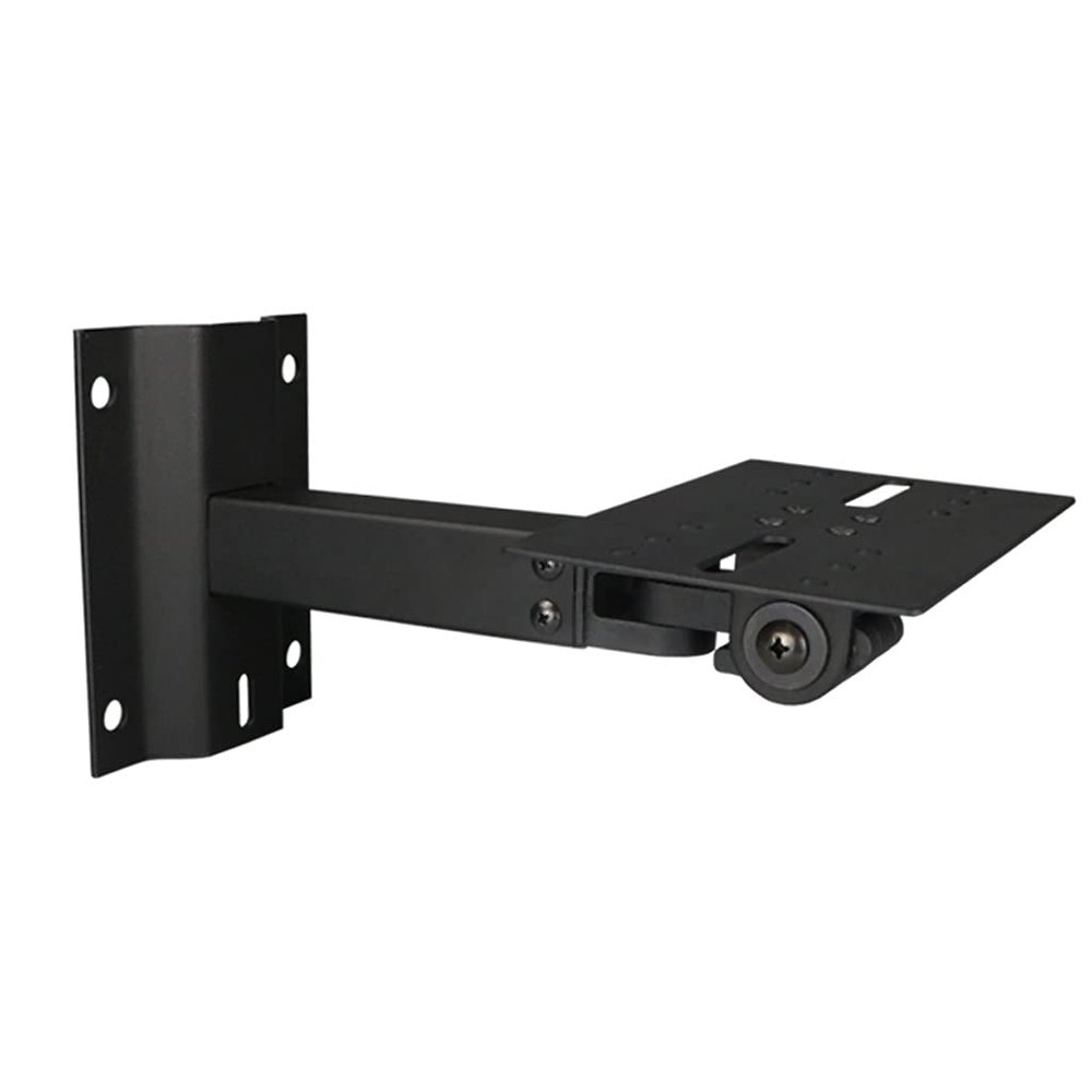 GLigeT Audio Rack Speaker Wall Mounts Large Surround Speaker Mounting Bracket with Tray Living Room Office Meeting Room Dining Room Speaker Rack Media Cabinet