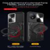 Pzwoxukhov Case Compatible with itel S23,Bracket Shell with Slide Camera Lens Cover Case Compatible with itel S23 S665L Case Black view 3