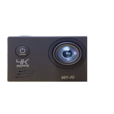 Action Camera Action Camera Ultra HD 4K 16.0MP WiFi 2.0" Screen 170D Underwater 30M Go Waterproof Pro Helmet Video Recording Cameras Sport Cam Vlogging Camera (Bundle : Option2) (Option1 Camera Only)