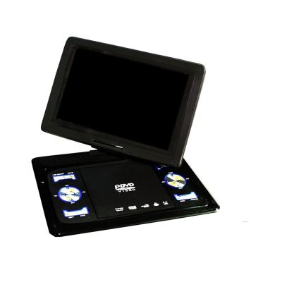 DVD Player 13.9" Portable DVD Player AV Input Output Cable Wireless TV Signal Receiving USB Port Video Player Mini dv Player (0 : 0 Color : NO.3)