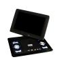 DVD Player 13.9" Portable DVD Player AV Input Output Cable Wireless TV Signal Receiving USB Port Video Player Mini dv Player (0 : 0 Color : NO.3) view 1