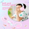 YOYOTUNE Bluetooth Kids Headphones,Wireless Kids Headphones Over Ear with Microphones,Stereo Sound,10H Playtime, Foldable&Adjustable Children Headphone,Bluetooth Headset for Adults,School (Pink) view 3