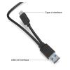DVD Player Portable USB 3.0 DVD-ROM CD ROM Optical Drive External SlimDisk Reader Desktop PC Laptop Tablet DVD Player Mini dv Player (Color : USB3.0) view 4