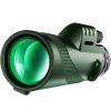 Outdoor 12x50 Magnification Monocular Waterproof Telescope Green,Monocular Telescope HD Monocular with Smartphone Adapter Monocular Telescope for Hunting Wildlife Bird Watching Travel Camping Hiking view 1