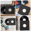 Veemoon 6pcs Vinyl Record Sleeves Outer Sleeve Protectors for Album Safeguard against Scratches Dust Essential Vinyl Record Bags for Collection Maintenance view 4