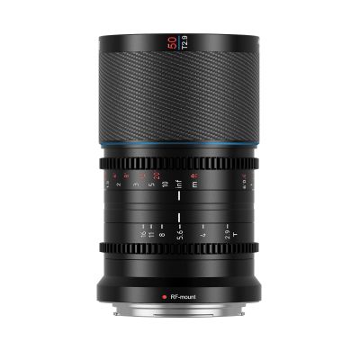 SIRUI Saturn 50mm T2.9 1.6X Full Frame Carbon Fiber Anamorphic Lens, Cine Lens for RF Mount Cameras, Less Than 500g (Blue Flare)