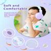 YOYOTUNE Bluetooth Kids Headphones,Wireless Kids Headphones Over Ear with Microphones,Stereo Sound,10H Playtime, Foldable&Adjustable Children Headphone,Bluetooth Headset for Adults,School (Purple) view 3