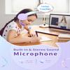 YOYOTUNE Bluetooth Kids Headphones,Wireless Kids Headphones Over Ear with Microphones,Stereo Sound,10H Playtime, Foldable&Adjustable Children Headphone,Bluetooth Headset for Adults,School (Purple) view 4