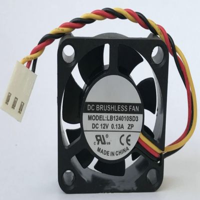Cooling Fan 12V LB124010SD3 DC12V 0.13A 40x40x10mm 3-Wire