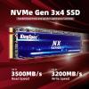 KingSpec NX Series 2TB Gen3x4 NVMe M.2 SSD, Up to 3500MB/s, 3D NAND Flash M2 2280 Internal Solid State Drive, for Desktop and Laptop view 2